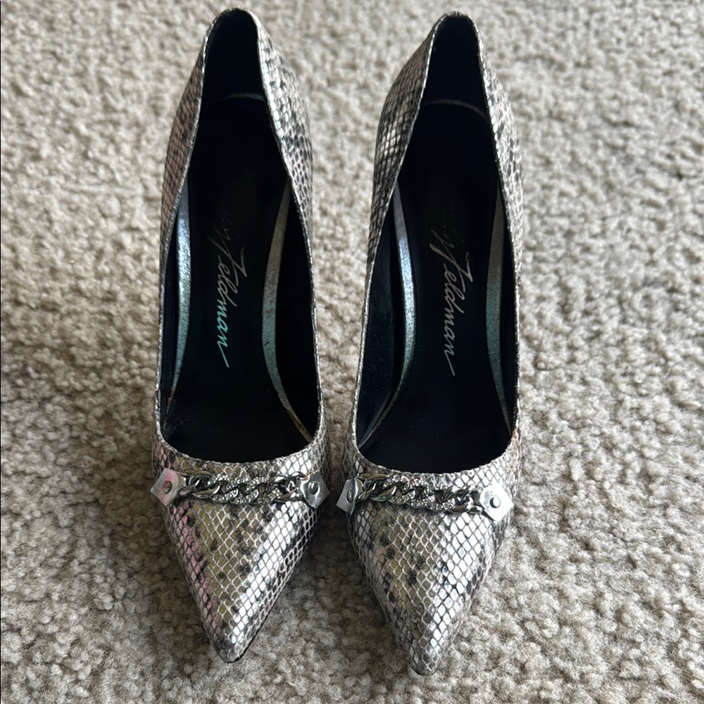 Beverly Feldman Silver Heels Elegant Design